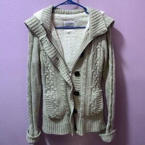 Ci dono by cavalini fuzzy sweater!